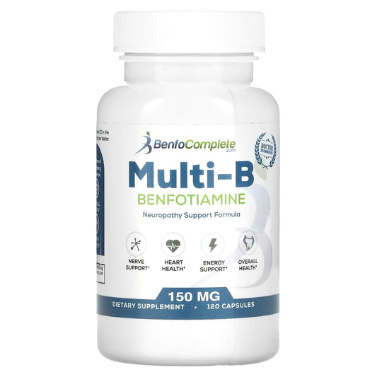 Benfotiamine Inc Multi-B Neuropathy Support Formula 150 mg 120 Capsules (1)