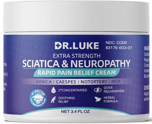 Neuropathy Nerve Relief Cream Nerve Pain Relief Cream Pain Relief Cream for Sciatica Joits Knees Backache and Muscles